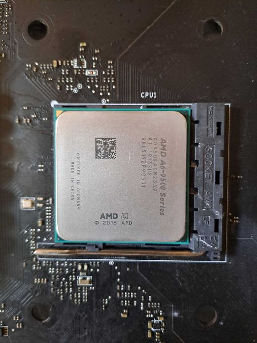Bundle AMD A6-9500 / Motherboard MSI B350M Bazooka AM4 / 8GB DDR4 HyperX Fury 2133 MT