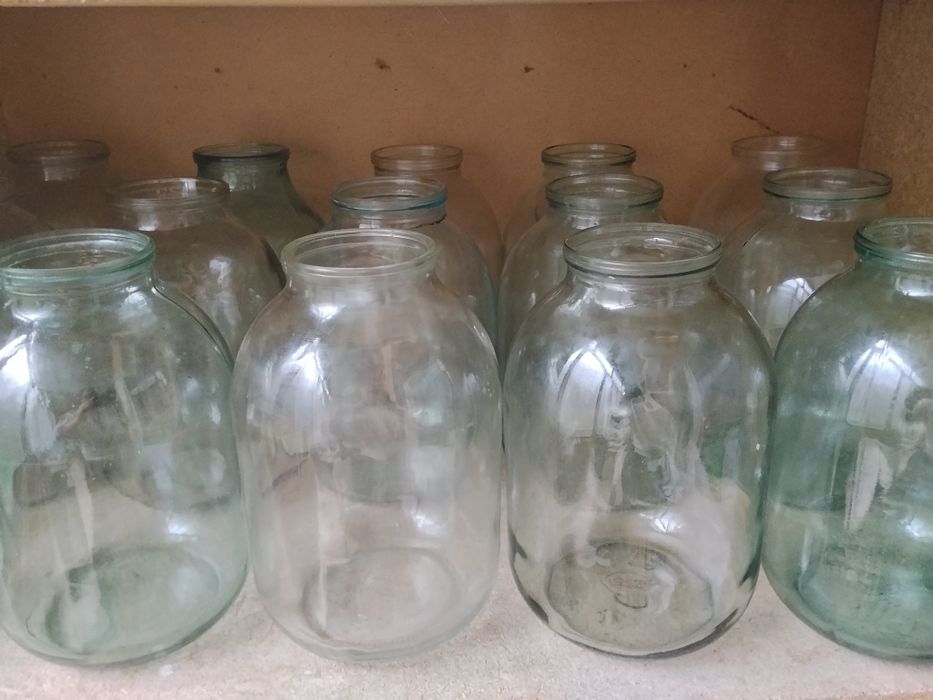 Продаю банки 3л скляні для консервації банки стеклянные для консерваци