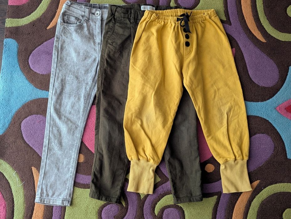 Spodnie Zara, Next, Pan Pantaloni  rozm. 116