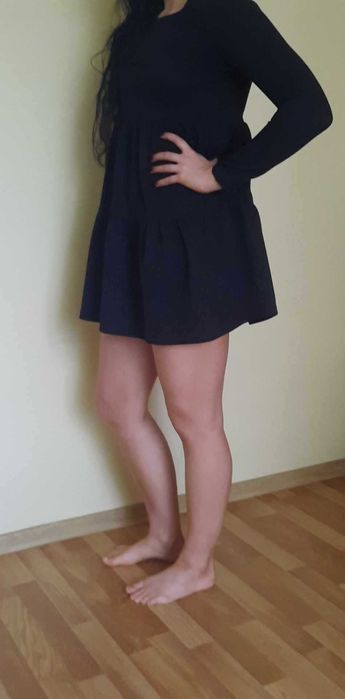 Czarna sukienka Sinsay rozmiar s