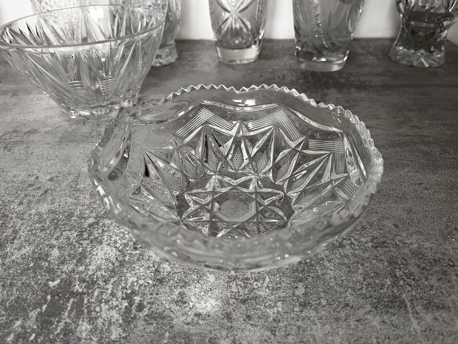 Хрусталь піалка для фруктів