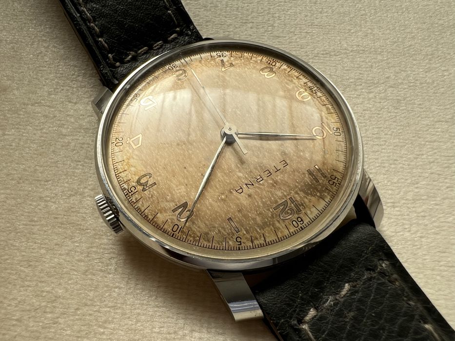 Relógio Eterna em aço (NOS)