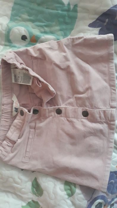 Spódniczka 110 hm sztuczny zamsz