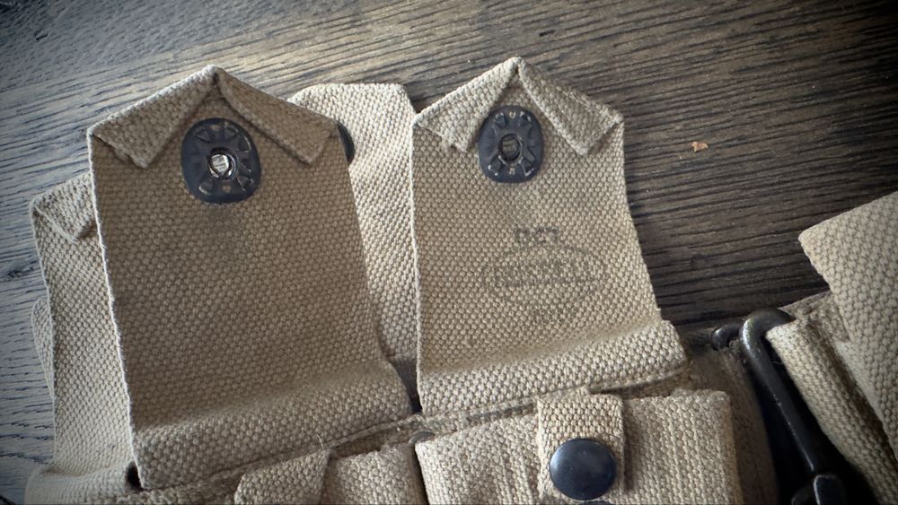 Oryginalny pas US ARMY M1910 ww1