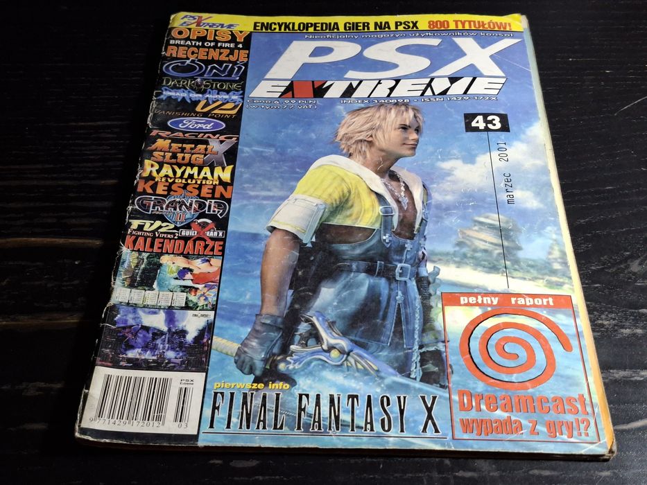 Czasopismo PSX Extreme numer 43 rok 2001
