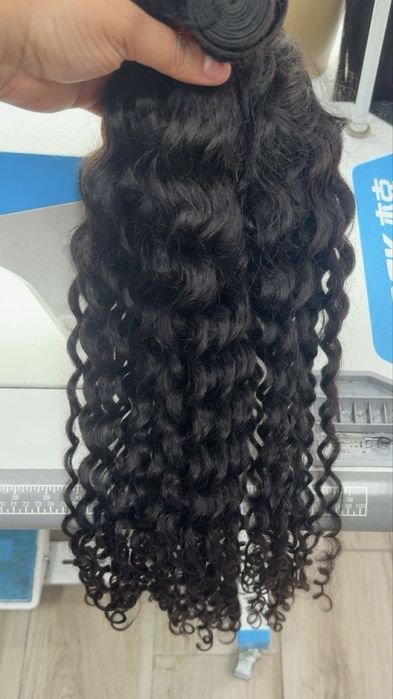 Cabelo humanho cacheado tamanho cumprido