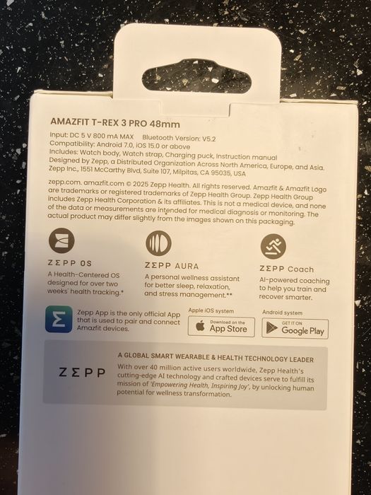 Amazfit T-Rex 3 pro