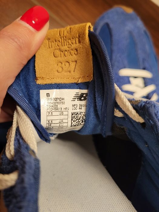 New Balance WS327CH niebieskie 38 nowe
