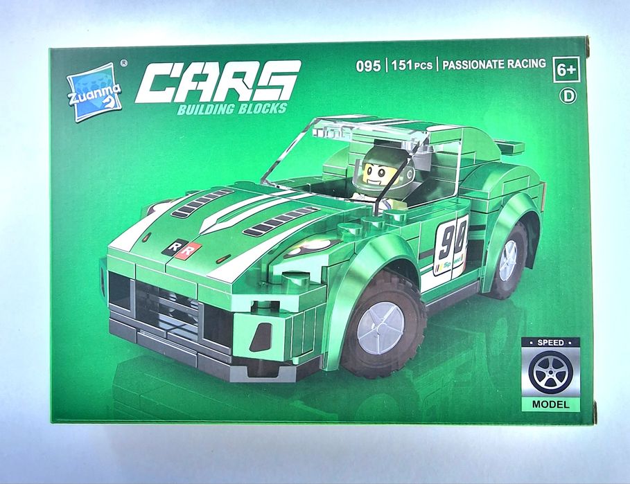 Klocki Samochód Sportowy Auto zabawka dla dzieci