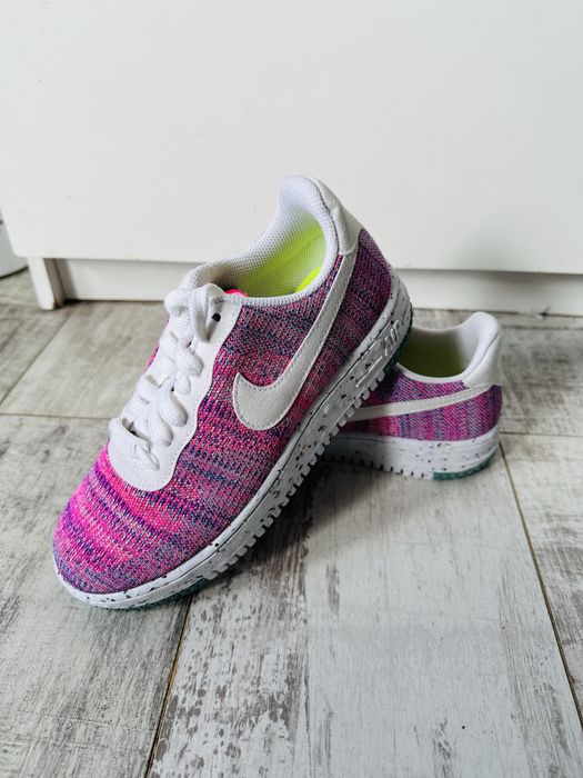 Buty sportowe sneakersy Nike Air force 1 pink rozowe 38 Edition limite