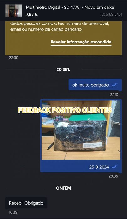 Multímetro Digital - DT9205A - Novo em caixa426430603923312643