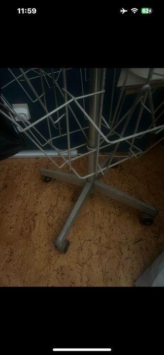 Expositor metálico giratorio