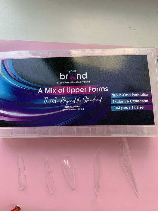 Набір верхніх форм з молдами Dark, верхні форми Your brend