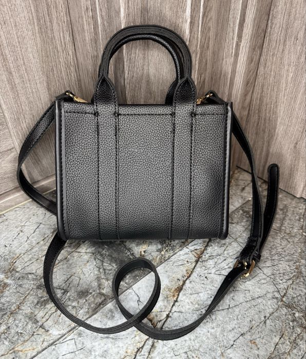 Жіноча міні сумка в чорному кольорі the tote bag, женская сумка