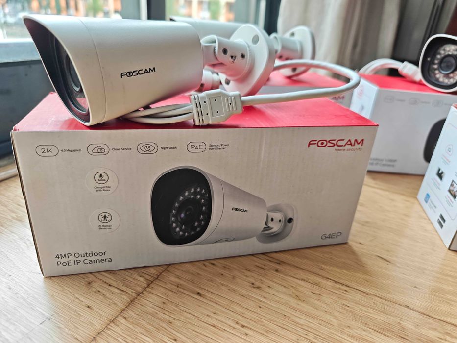 Câmeras POE IP Foscam G2EP e G4EP