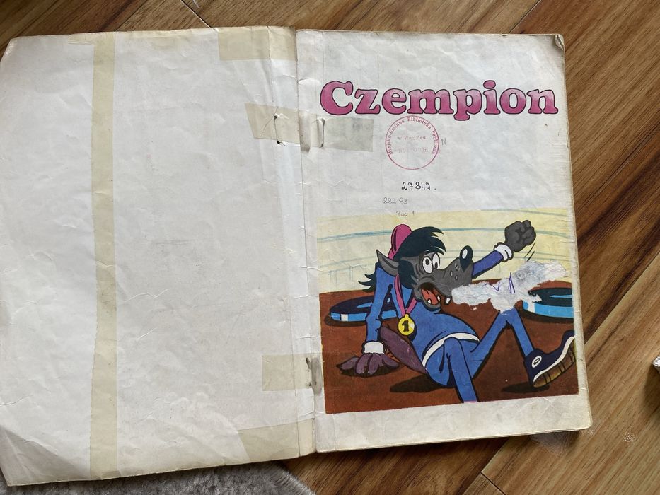 Wilk i Zając Czekaj Ja Ci Pokażę. komiks A. Kurlandski z 1990r