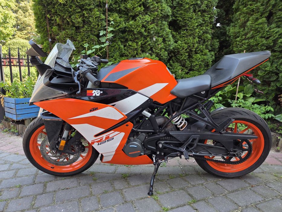KTM RC 125cm. 2018r. ABS. Polift. Wydech Radikal Racing