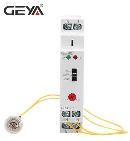 GEYA - Interruptor Crepuscular com Sensor de Luz