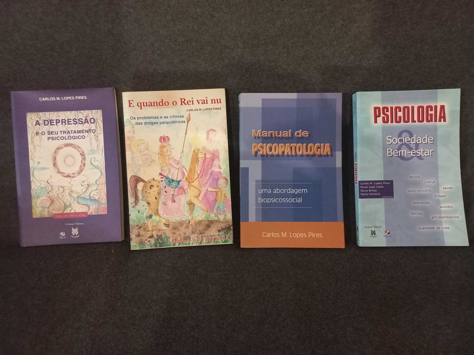 Livros de Psicologia - Depressão e Psicopatologias