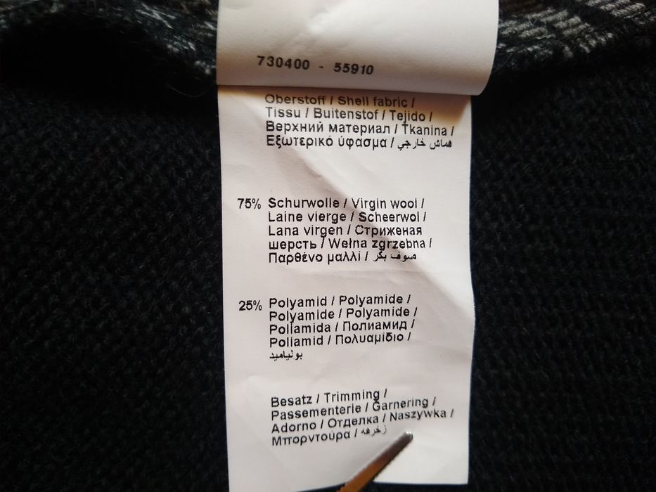 Gerry Weber  Eleganck żakiet wełniany, 75% Wełna, Rozmiar 40 / L