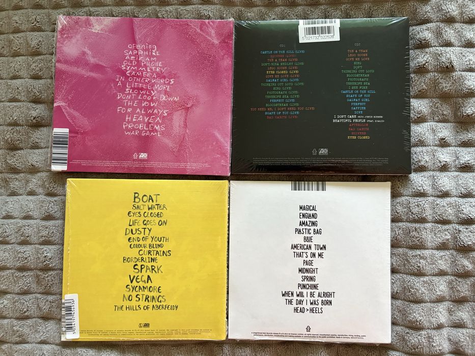 Новий CD диск Play Ed Sheeran Ед Ширан Subtract Autumn Variations