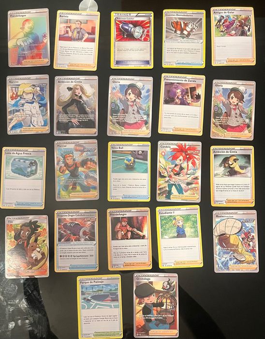 Cartas de Pokémon Treinador