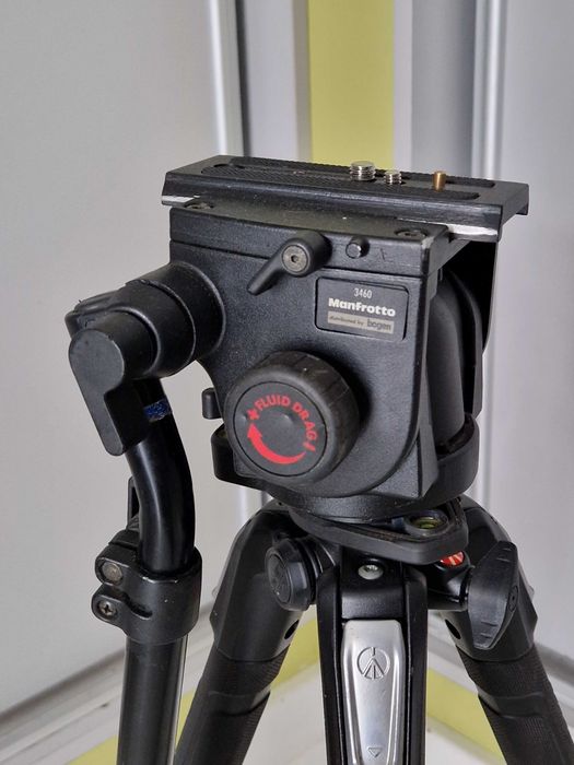 Statyw Manfrotto MT190XPRO3, głowica olejowa Manfrotto 3460, Manfrotto 503