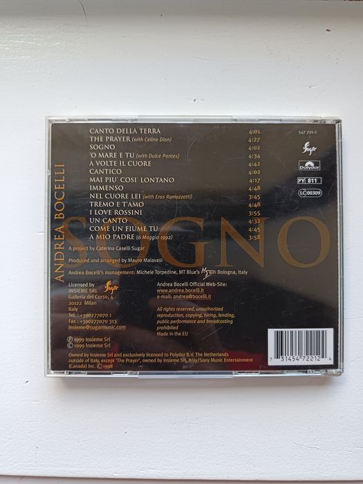 CD Andrea Bocelli
