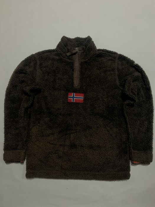 Napapijri кофта , теді , шерпа вінтаж