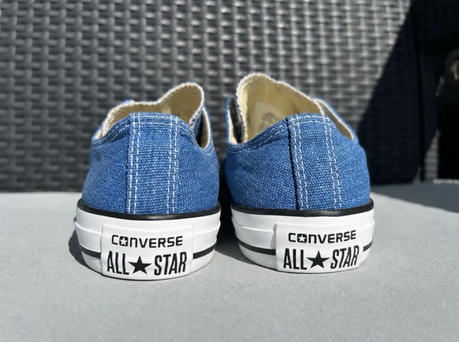 Niebieskie Converse Chuck Taylor Slip-On