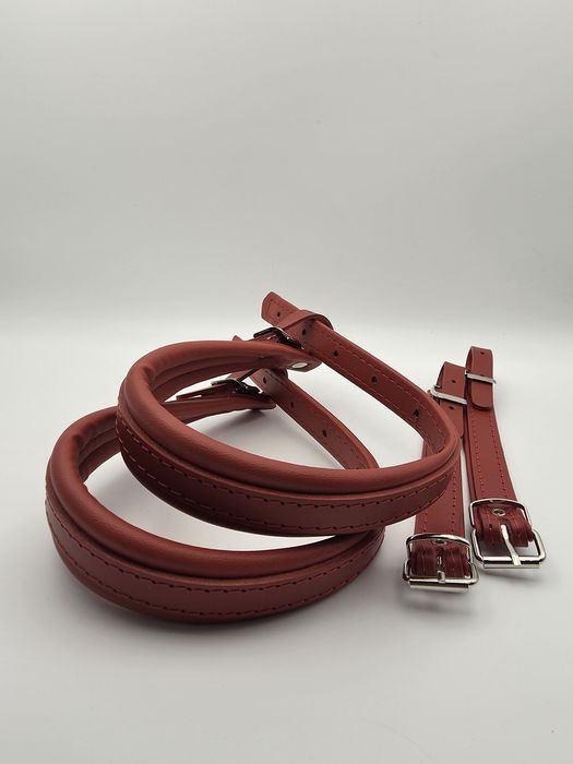 WŁOSKIE pasy nośne do akordeonu  RED/SCAY 40-60b