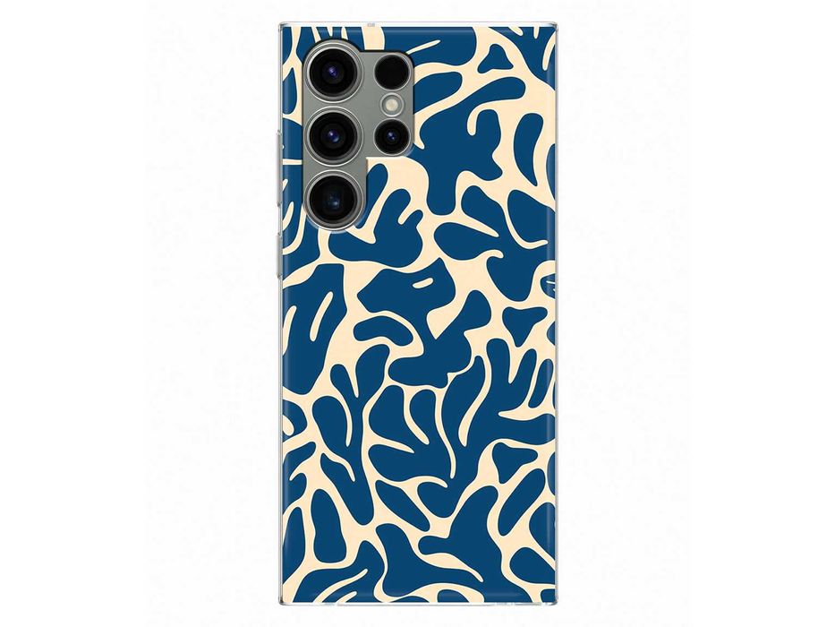 Capas silicone Corais abstratos Matisse para telemóveis Samsung