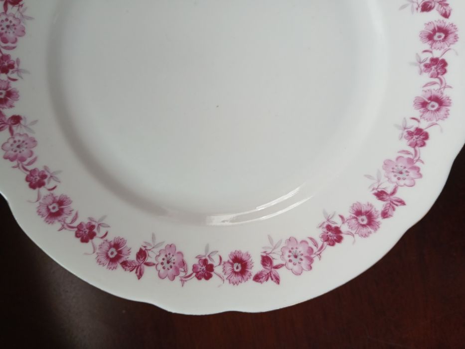 Talerze śniadaniowe 19 cm Weisswasser 6 sztuk komplet