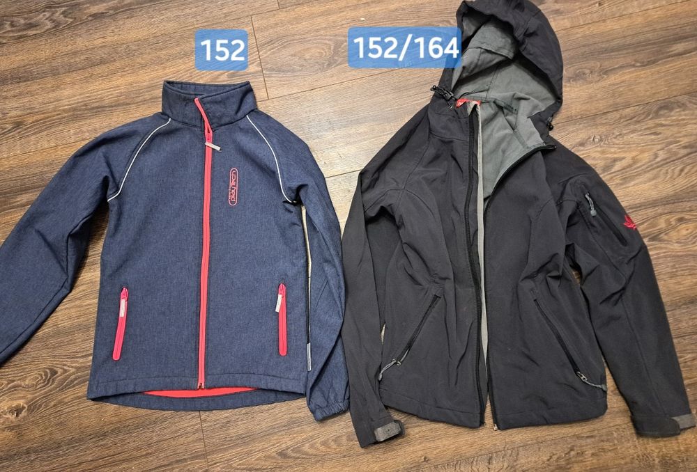 Куртки на флісі на дівчинку 152