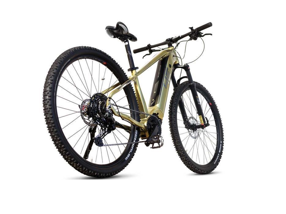 Piękny Rower elektryczny górski mtb męski damski 4ever bafang deore