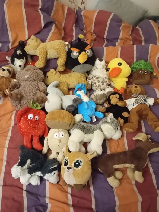 Maskotki małe i duże sztuk 45 różne