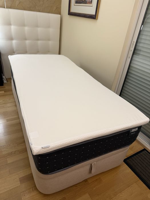 Topper ou Sobre Colchão Viscoelástico da marca MLILY - 90X190 cm