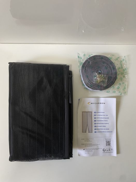 Moskitiera do drzwi 140x250 cm – łatwy montaż