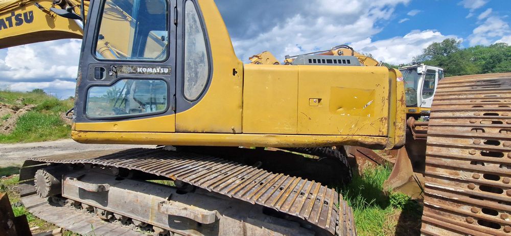 Koparka Komatsu pc 210 -6 gąsienice łańcuch klepki 80cm