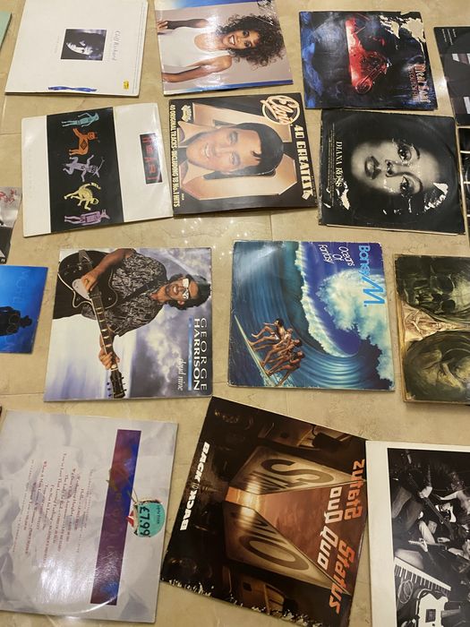 Виниловая пластинка винтаж Status Quo, Michael Jackson,Boney M,Elvis