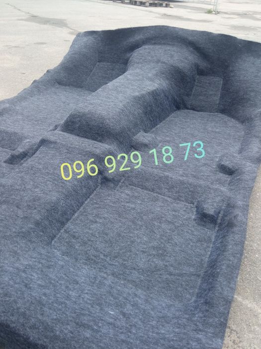 Ковер пола авто ваз нива 2121 - 21213 - 21214 ковролин салона купить