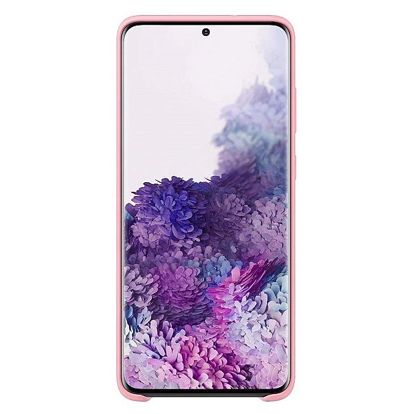Silicone Case elastyczne silikonowe etui pokrowiec Samsung Galaxy S21