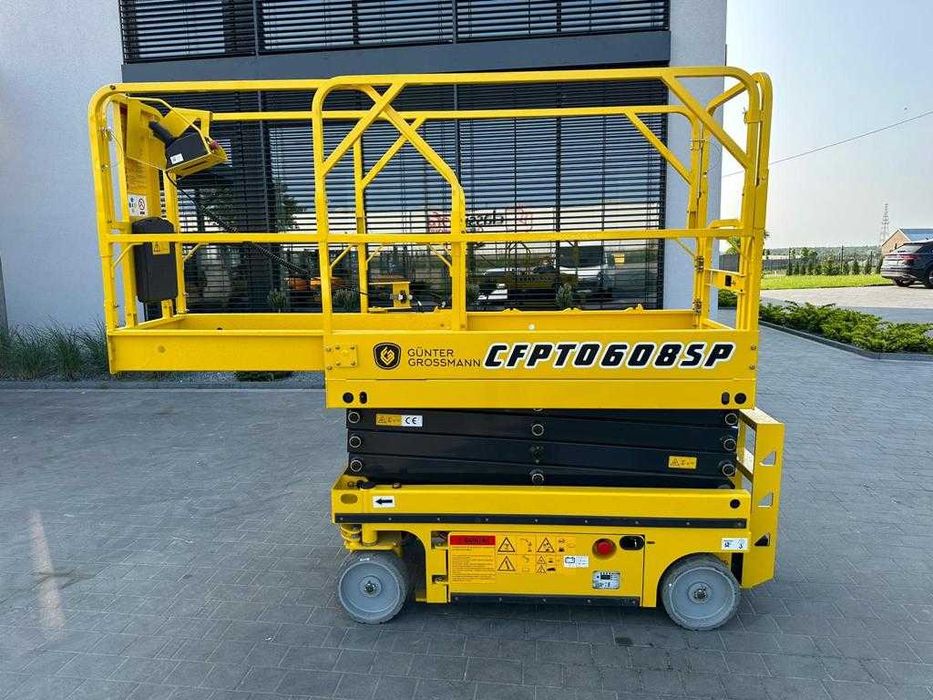 Podnośnik nożycowy Gunter Grossmann 6m + 2m