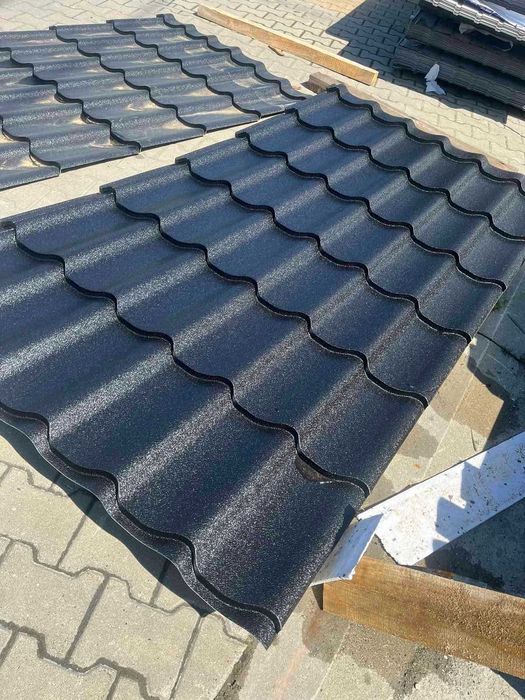 Blachodachówka modułowa czarny mat 9005m od RĘKI! KLĘCZANY!