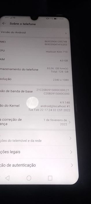 Huawei p smart 2020