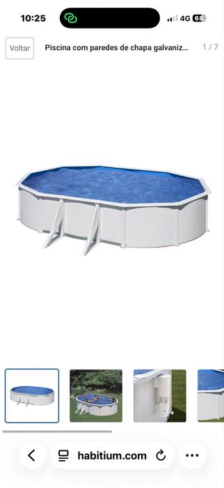 Piscina da Gree oval