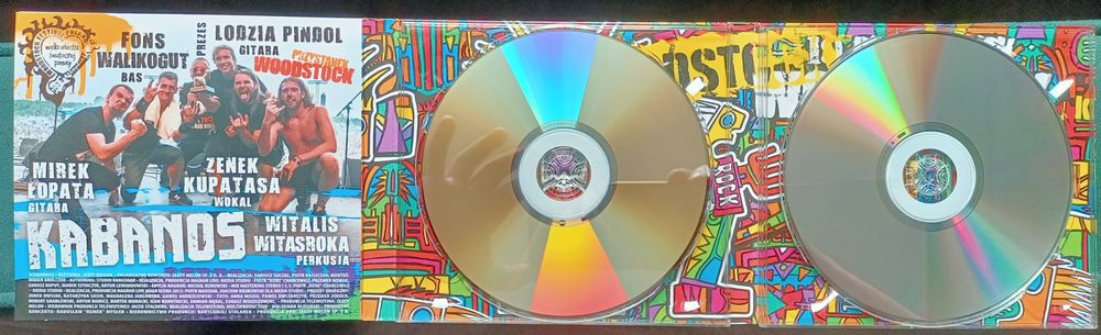 Kabanos cd + dvd Przystanek Woodstock 2013 stan bdb