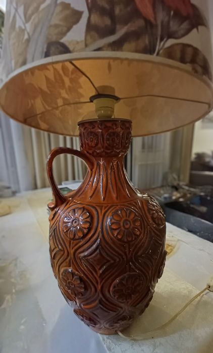 Lampa ceramiczna lata 60-te
