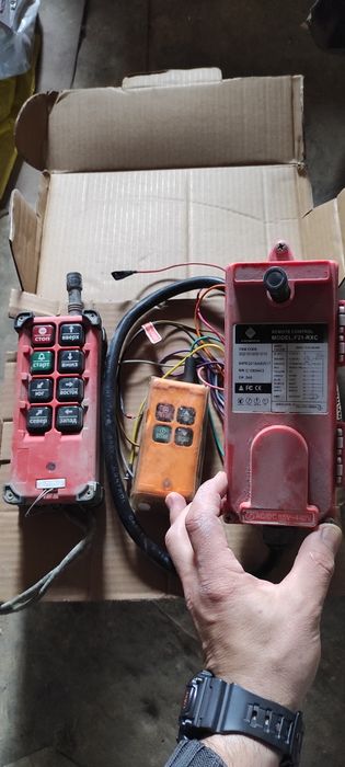 Промисловий бездротовий пульт керування кран-балкою, тельфером F21-E1B