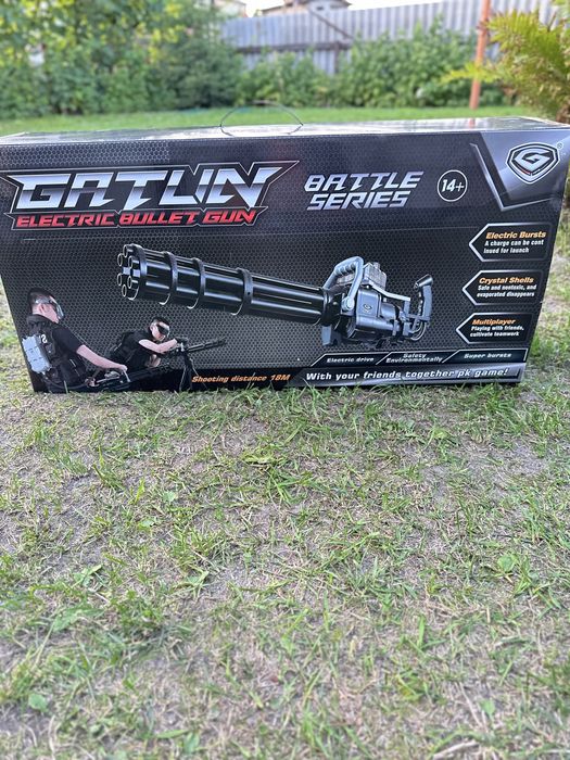 Електроавтомат на акамуляторі  electric bullet gun 14 year